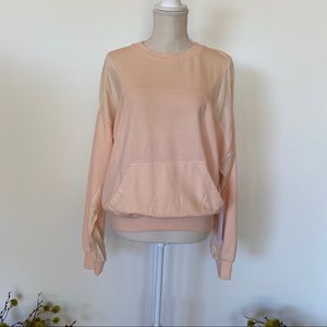 Young fabulous and Broke Drew Sweatshirt in Guava